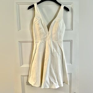 Lulus white mini dress